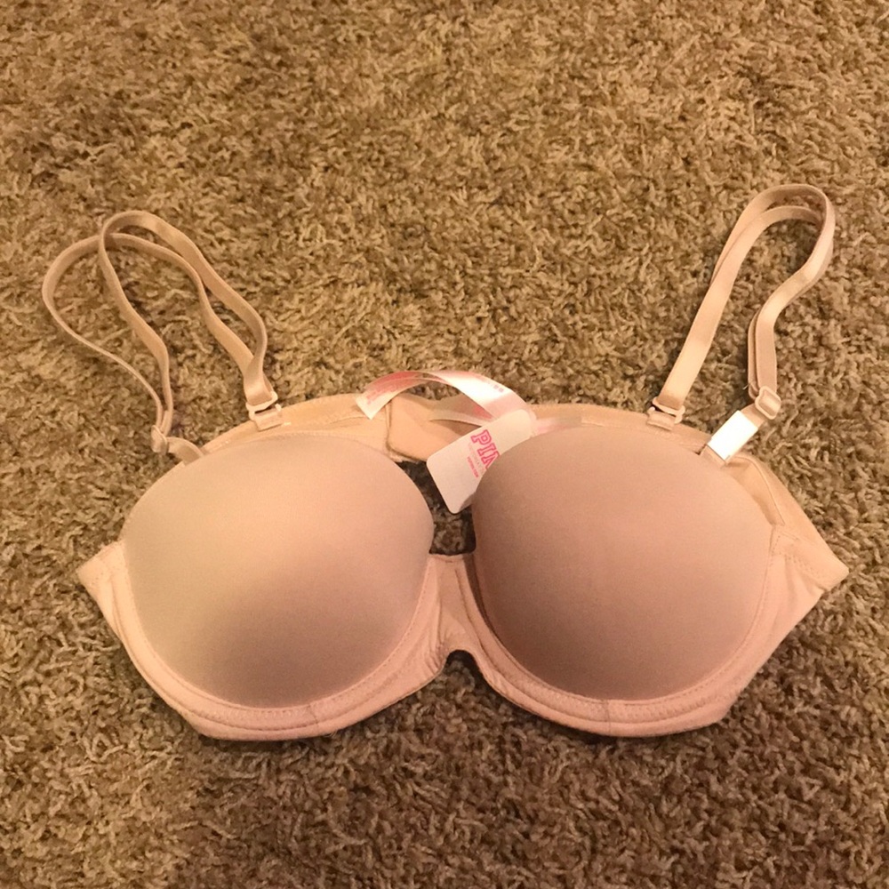 Strapless bra - Pink multi-way push-up